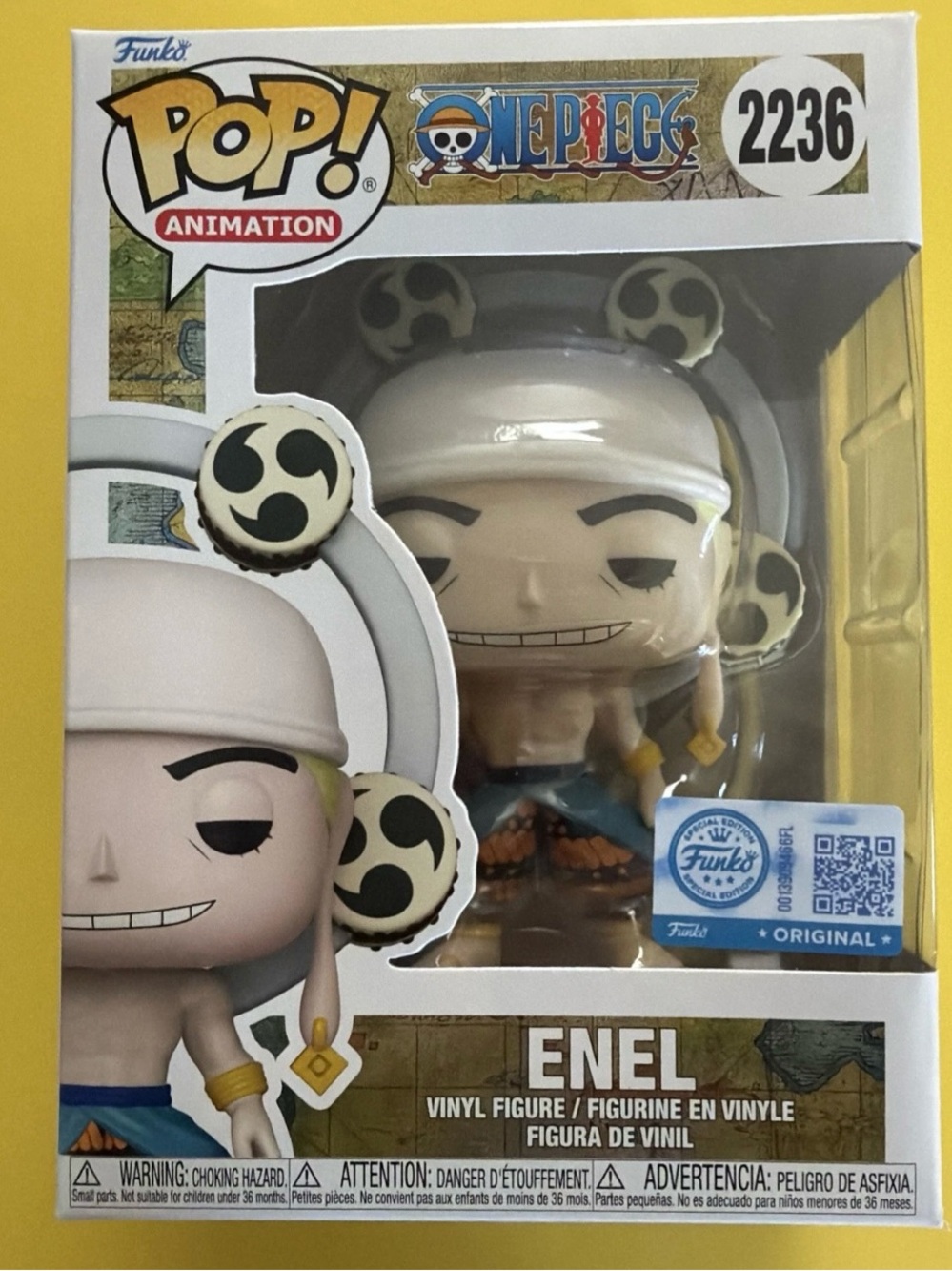Funko Pop One Piece Enel #2236 Special Edition With Protector